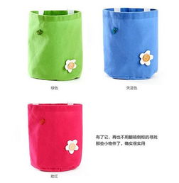 創意生活新主張 糖果色收納掛袋，實用與美觀的完美融合